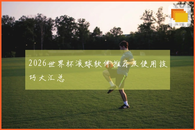 2026世界杯滚球软件推荐及使用技巧大汇总